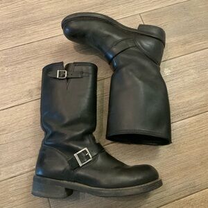 VINTAGE HARLEY DAVIDSON engineer biker boots